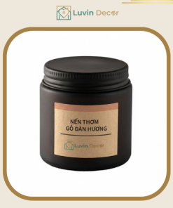 Nến thơm gỗ đàn hương0