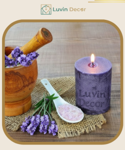 Nến thơm cỏ mềm không có kèm lọ thủy tinh