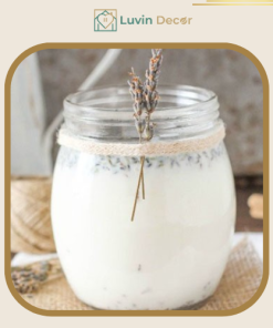 Nến thơm sáp ong hình trụ 200g