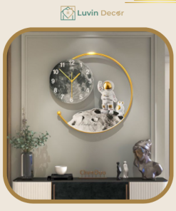 Đồng Hồ Treo Tường Decor Phi Hành Gia
