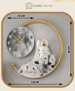 Đồng Hồ Treo Tường Decor Phi Hành Gia