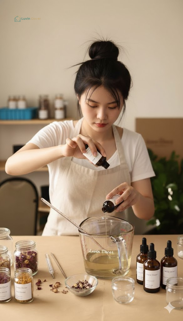 Cách làm nến thơm không cần sáp tại nhà