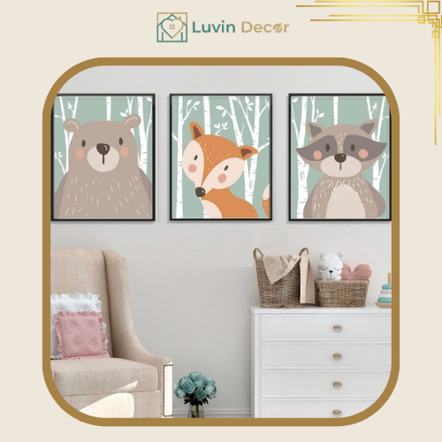 Tranh canvas cho bé