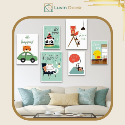 tranh canvas cho bé