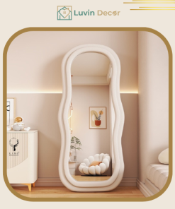 gương decor dạng uốn lượn