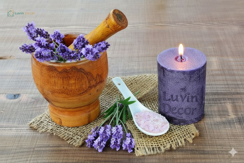 Nến thơm cỏ mềm lưu hương lâu