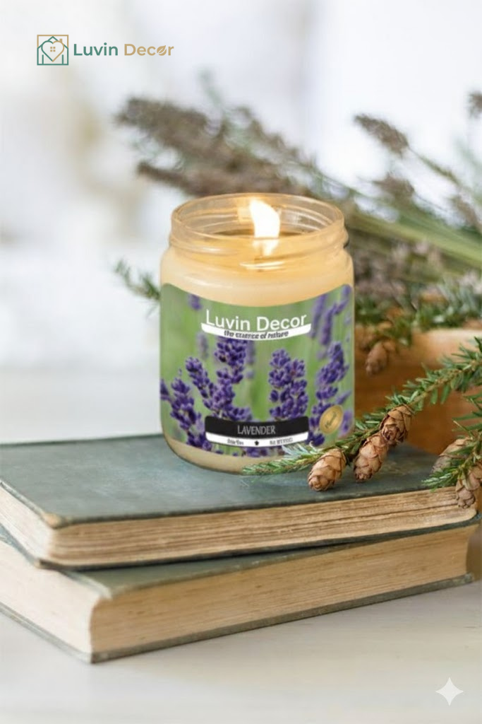 Nến thơm cỏ mềm mới