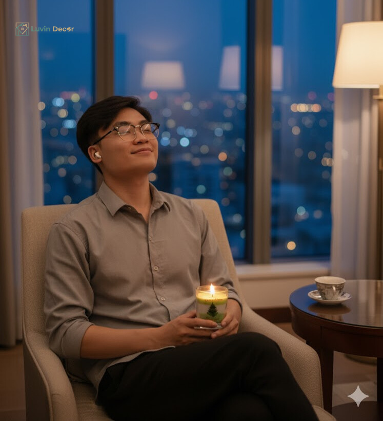 Tận hưởng thếm thơm cỏ mềm