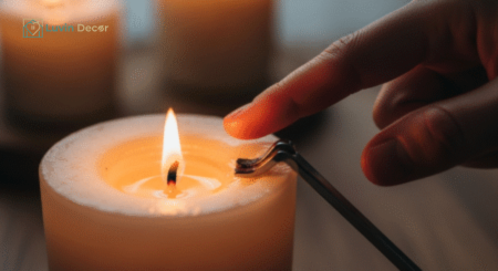 Tìm ra cách đốt nến thơm không bị lõm